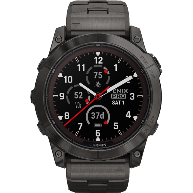 Garmin Fenix X Pro Sapphire Solar Dlc Titan Schiefergrau