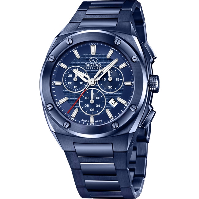 Jaguar Executive Chronograph Date Blau Mm J