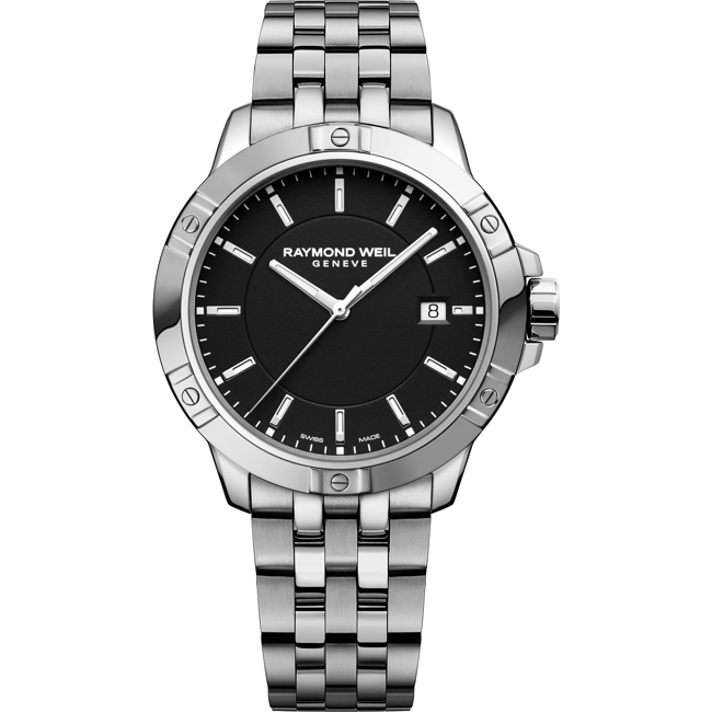 Raymond Weil Tango Classic Silbrig Schwarz Ø 41mm 8160 ST 20041