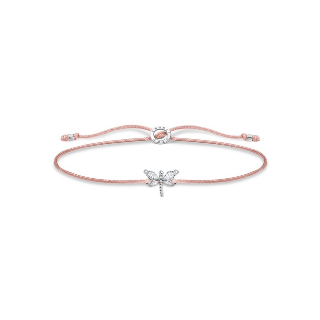 Thomas Sabo Charm Club Armband Libelle Weisse Steine