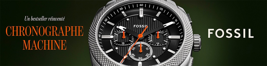 Découvrir les montres pour hommes Fossil