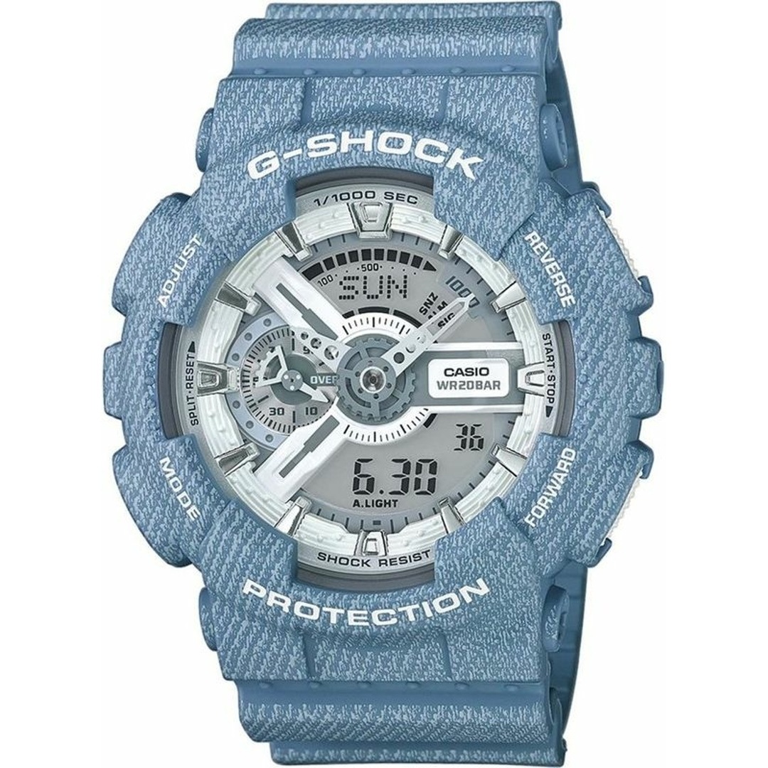 Casio G Shock Classic Denim gents watch GA 110DC 2A7ER