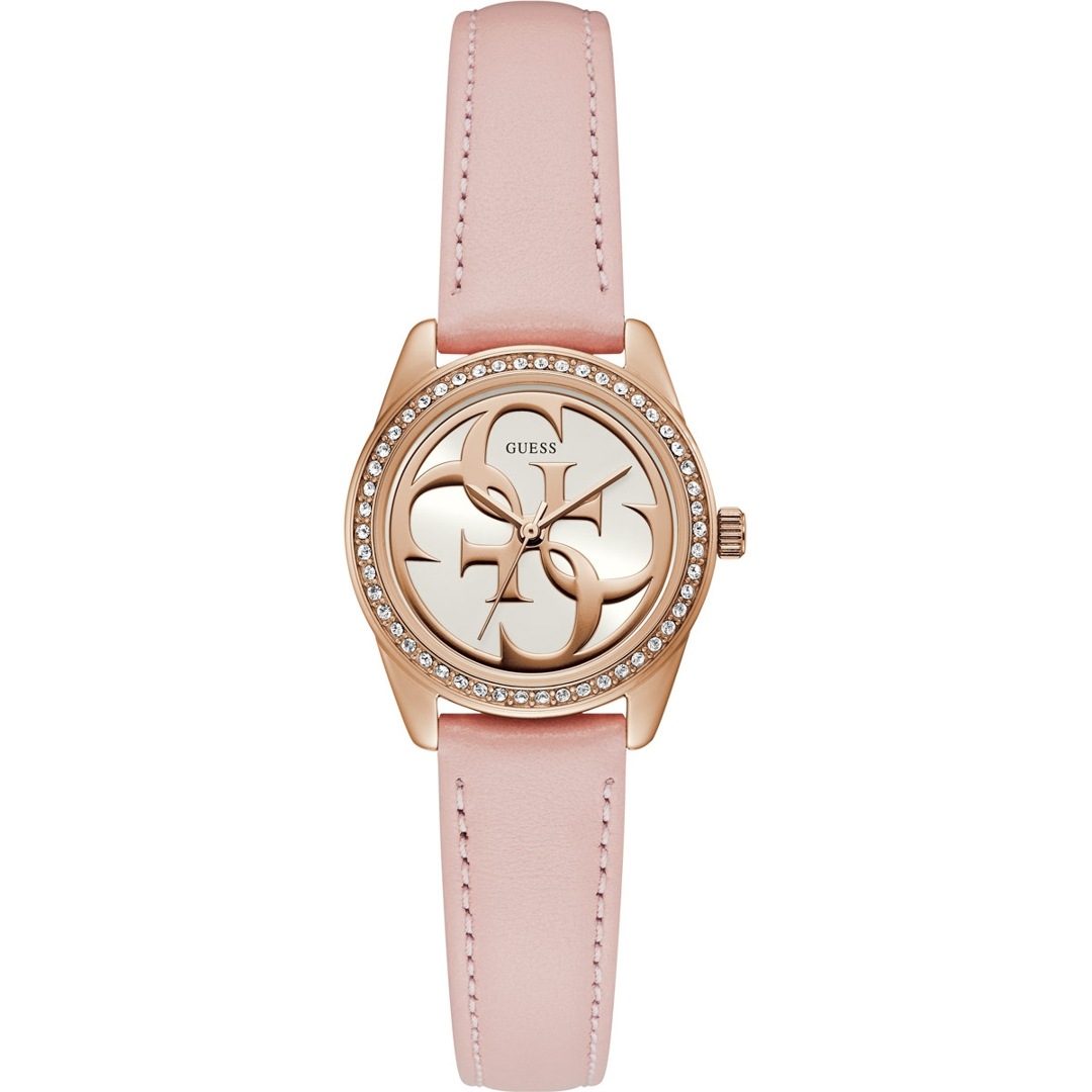 Guess Micro G Twist Rose ladies watch W1212L1