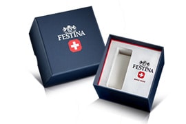 Original, dekorative Uhrenbox von Festina