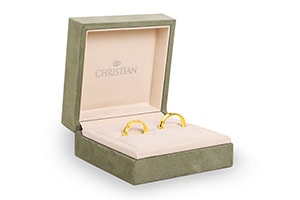 Premium CHRISTIAN wedding ring box