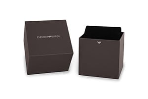 Emporio Armani original, dekorative Uhrenbox