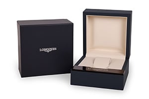 Original, dekorative Uhrenbox von Longines